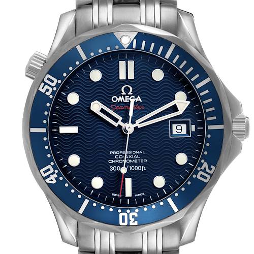 Photo of Omega Seamaster Diver 300M Steel Blue Dial Mens Watch