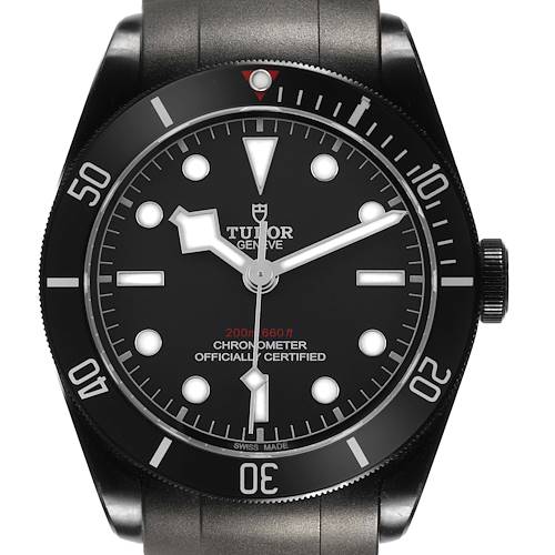 Photo of Tudor Heritage Black Bay Black PVD Steel Mens Watch 79230DK Box Card