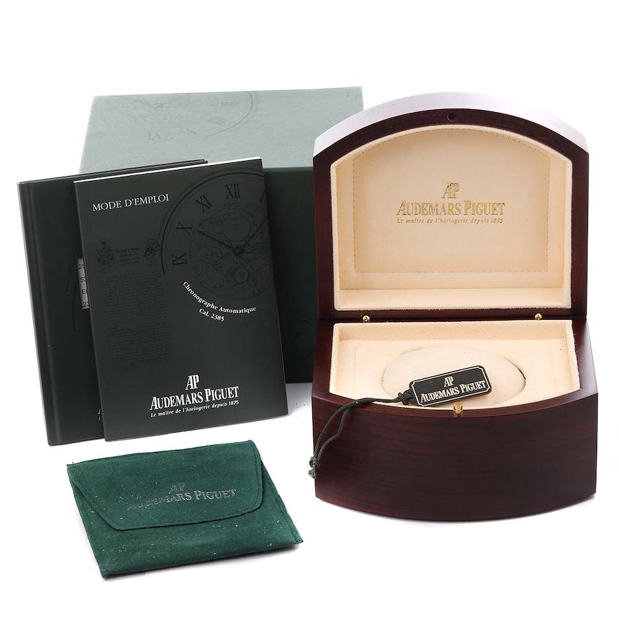 Audemars Piguet 木製ボックス Audemars Piguet Wood Watch Box, Jules Audemars , Instruction