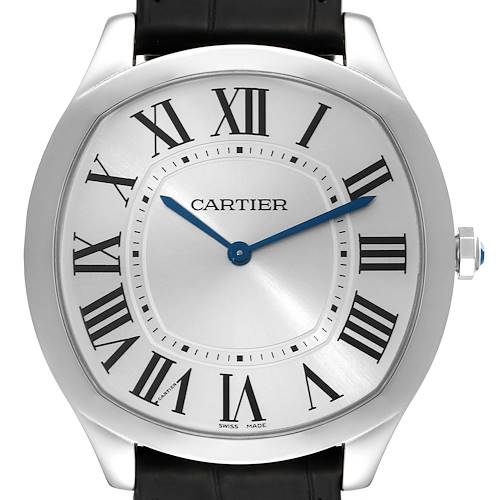 Photo of Cartier Drive Extra Flat Steel Mens Watch WSNM0011 Box Papers