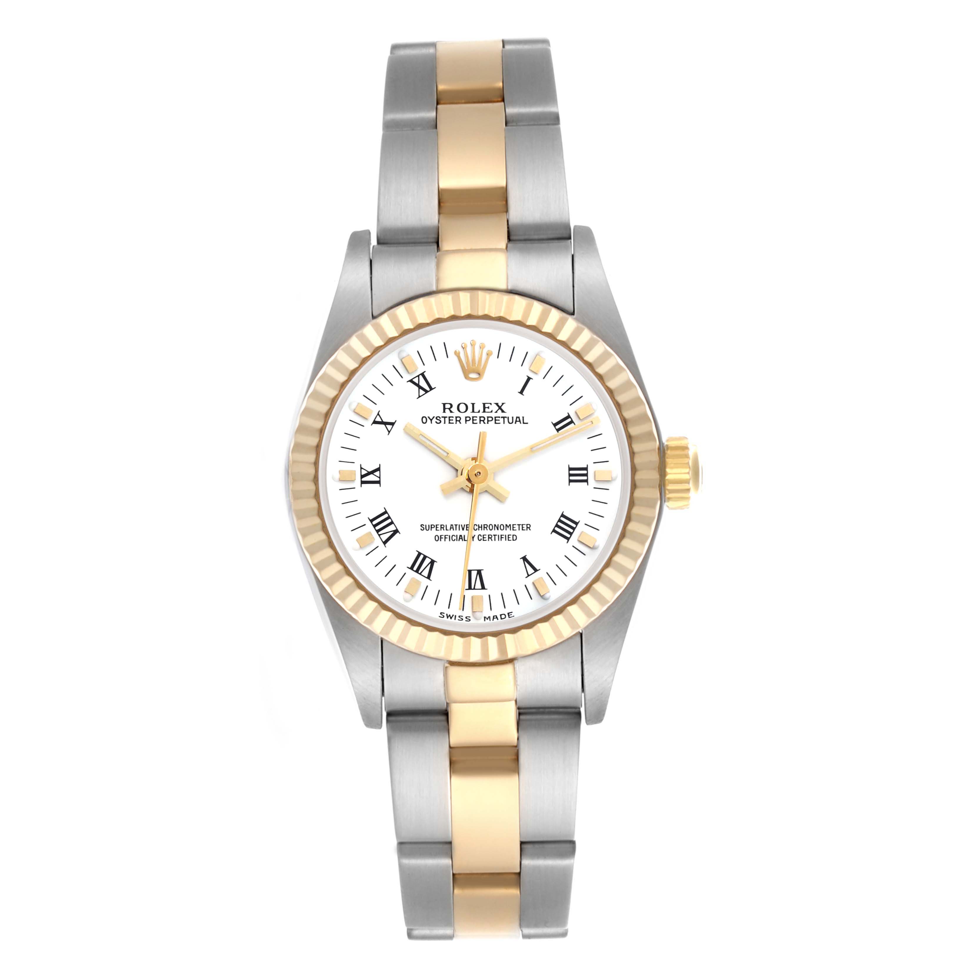 ROLEX OYSTER PERPETUAL LADY 76193 2コマ Buy Used Rolex Oyster Perpetual 76193 | Bob's Watches - Sku