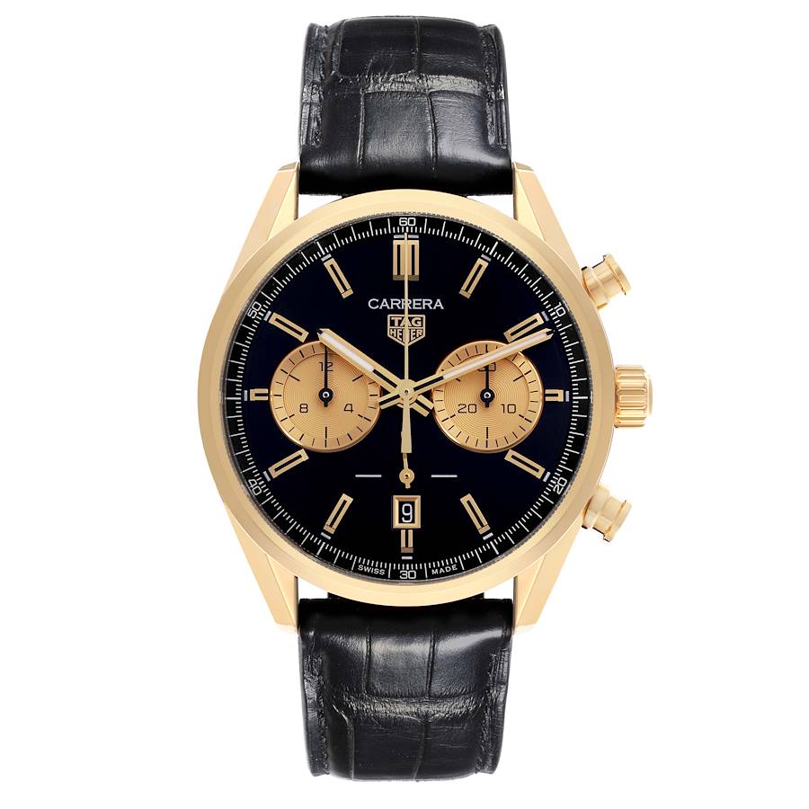 Buy Tag Heuer Carrera Watch Yellow Gold CBN2044.FC8313