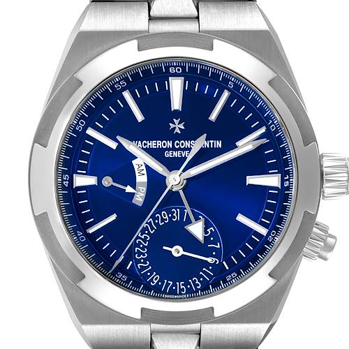 Photo of PARTIAL PAYMENT Vacheron Constantin Overseas Dual Time Blue Dial Steel Watch 7900V Box Card NOT FOR SALE