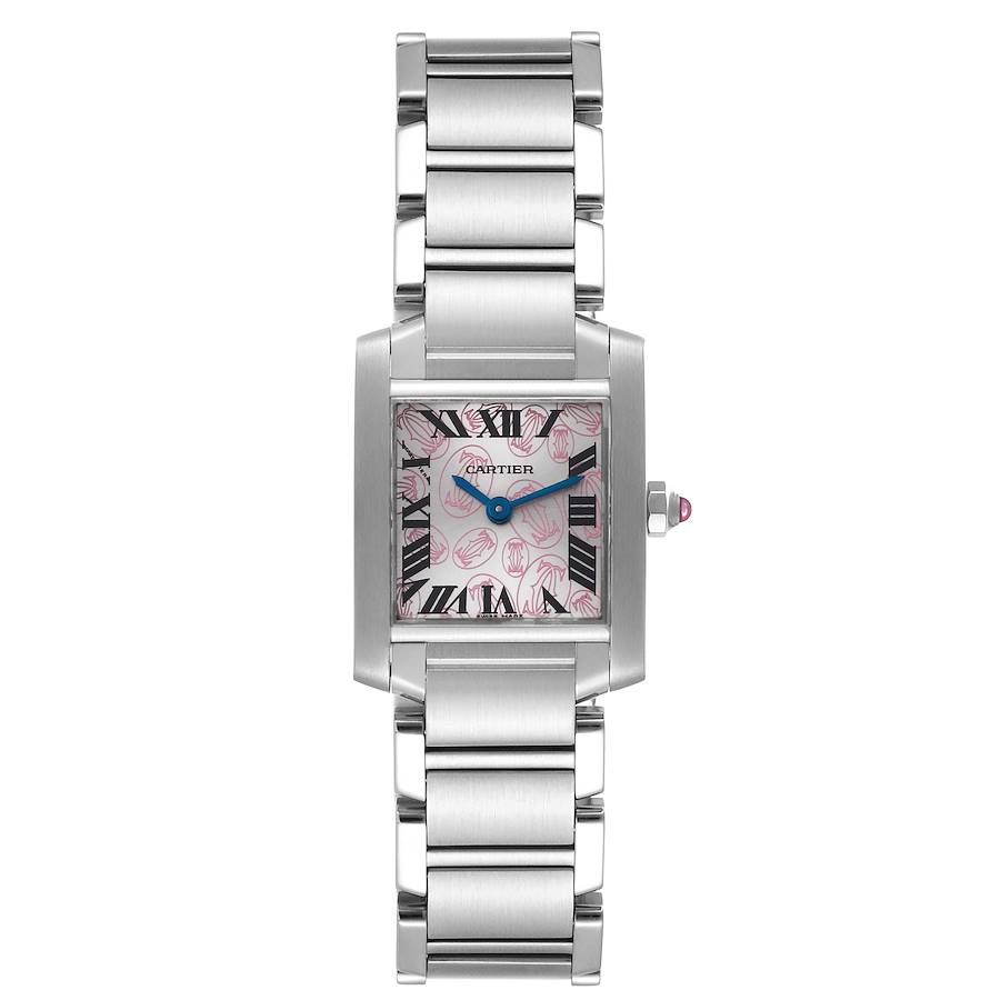 たぬきさん専用　Cartier Tank Francaise スモールモデル Cartier Tank Francaise Small 20mm W51028Q3 Pink Mother Of