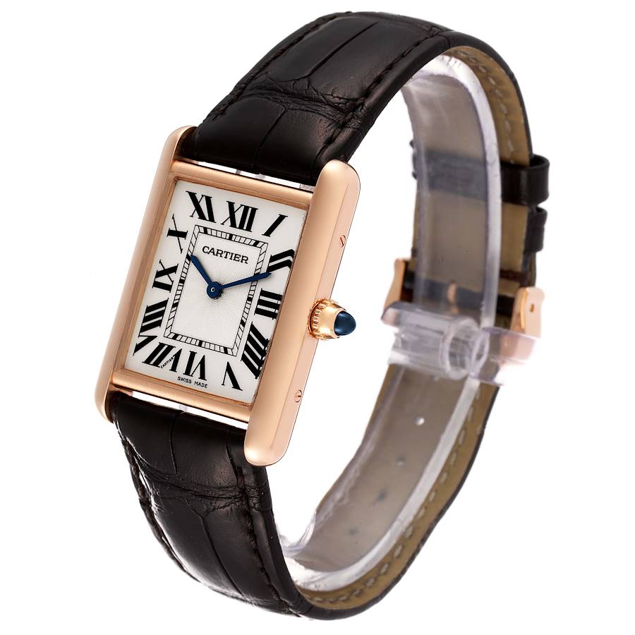 Cartier Tank Louis Rose Gold WGTA0011 | Stock 50111 | SwissWatchExpo