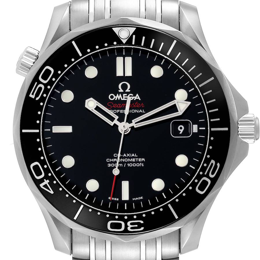 Omega Seamaster Diver 300M Steel Mens Watch 212.30.41.20.01.003 Box Card SwissWatchExpo