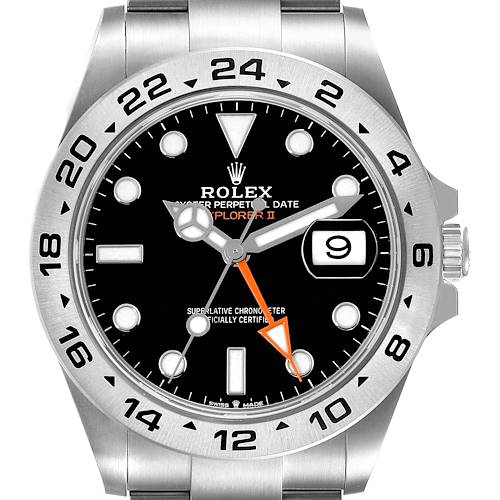 Photo of Rolex Explorer II 42mm Black Dial Steel Mens Watch 226570