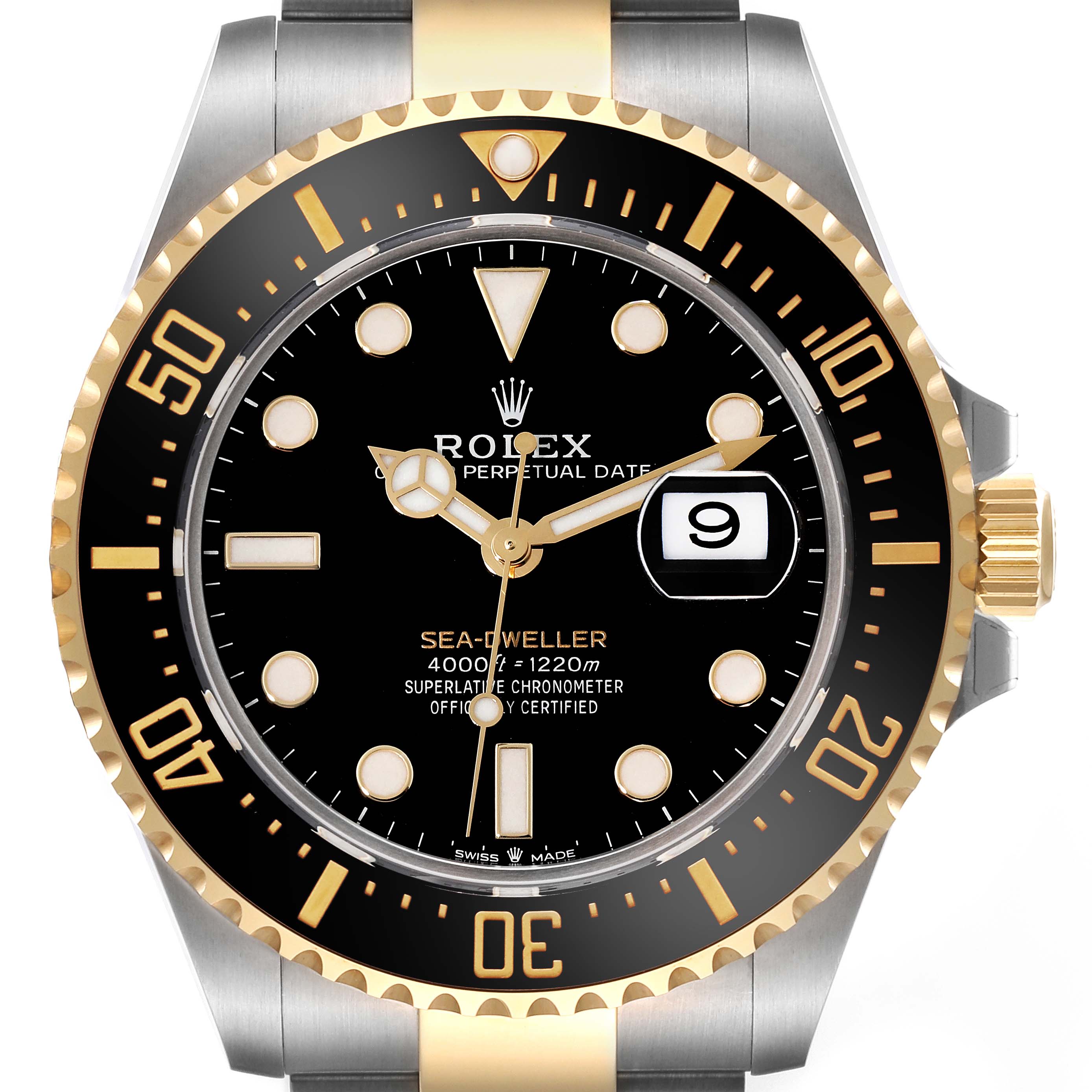 Sea dweller clearance gold steel