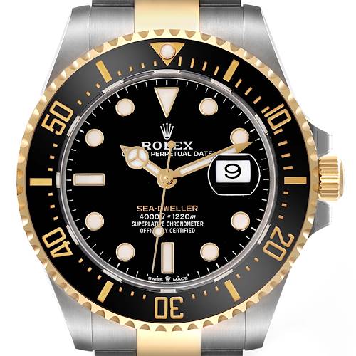 Photo of Rolex Seadweller Black Dial Steel Yellow Gold Mens Watch 126603 Unworn