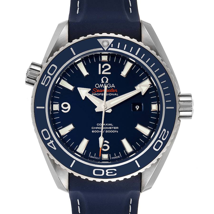 Omega Seamaster Planet Ocean Midsize Watch 232.92.38.20.03.001 Box Papers SwissWatchExpo
