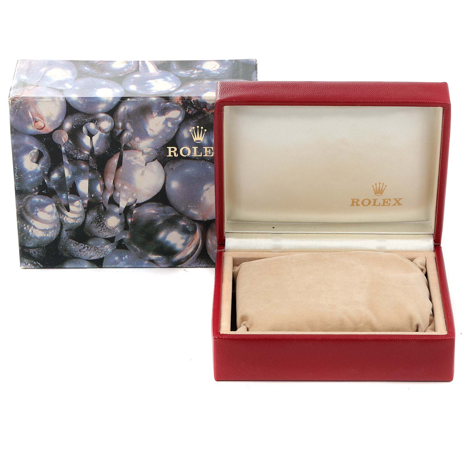 The image shows the packaging and box for the Rolex Datejust 79173 Women's Steel and Gold (two tone) White Dial 79173 Women's Steel and Gold (two tone) White Dial watch; the watch itself is not visible.