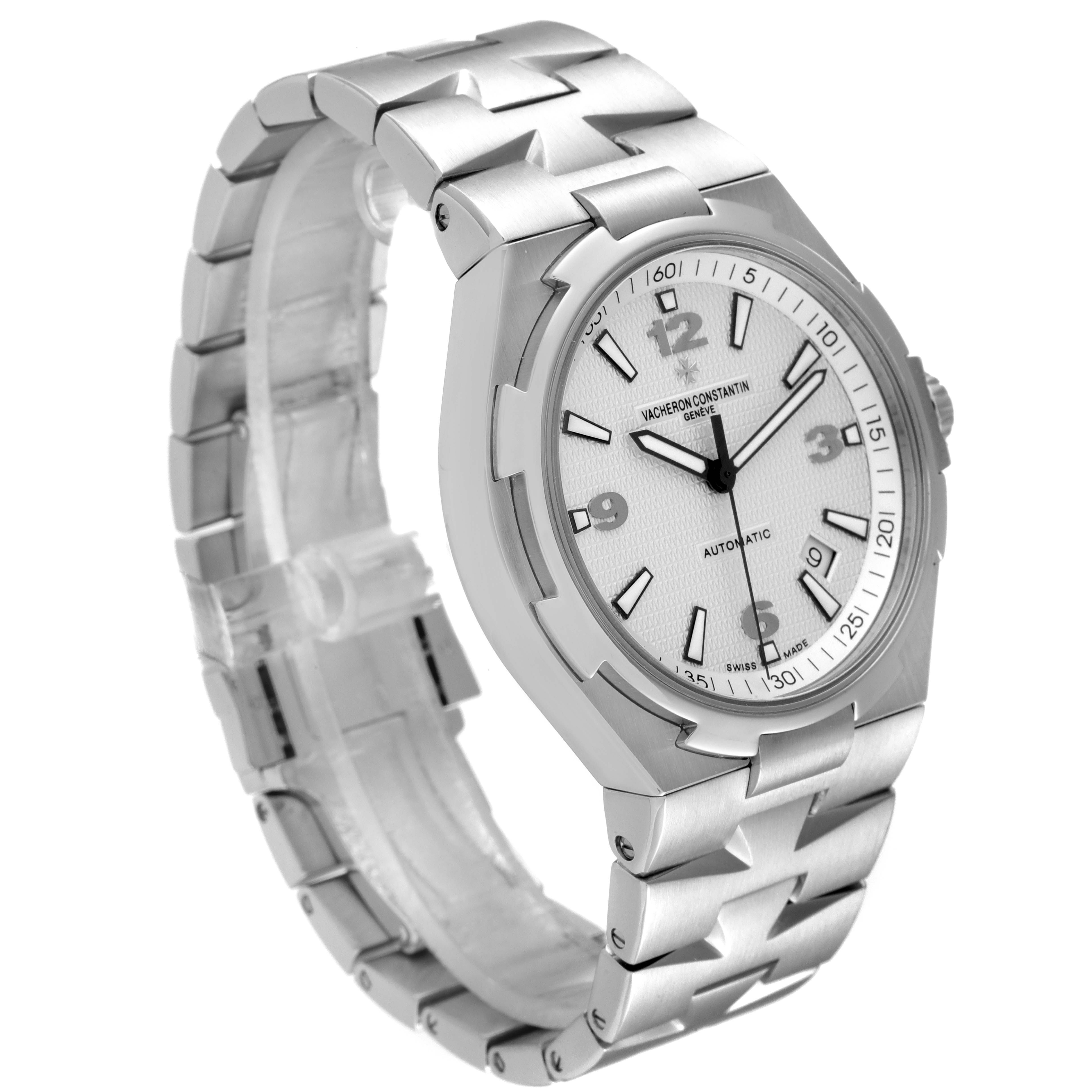 Vacheron Constantin Overseas Silver Dial Steel Mens Watch 47040 ...