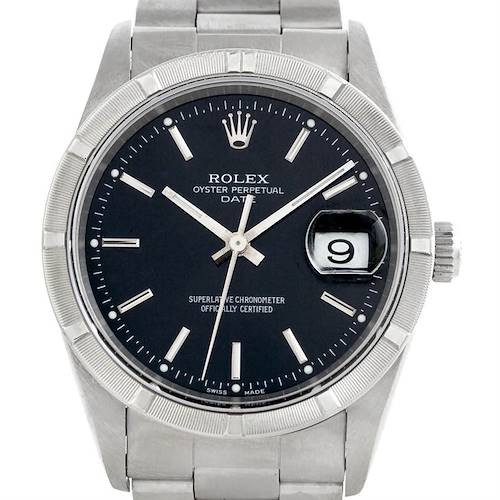 Photo of Rolex Date Mens Steel Watch 15210