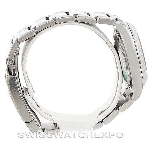 Rolex Date Mens Steel 18K Whie Gold Watch 115234 Unworn | SwissWatchExpo