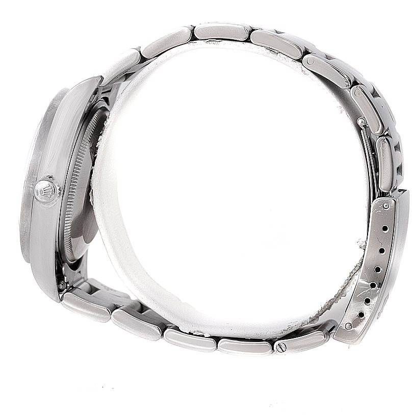 Rolex Date Mens Steel White Dial Watch 15210 | SwissWatchExpo