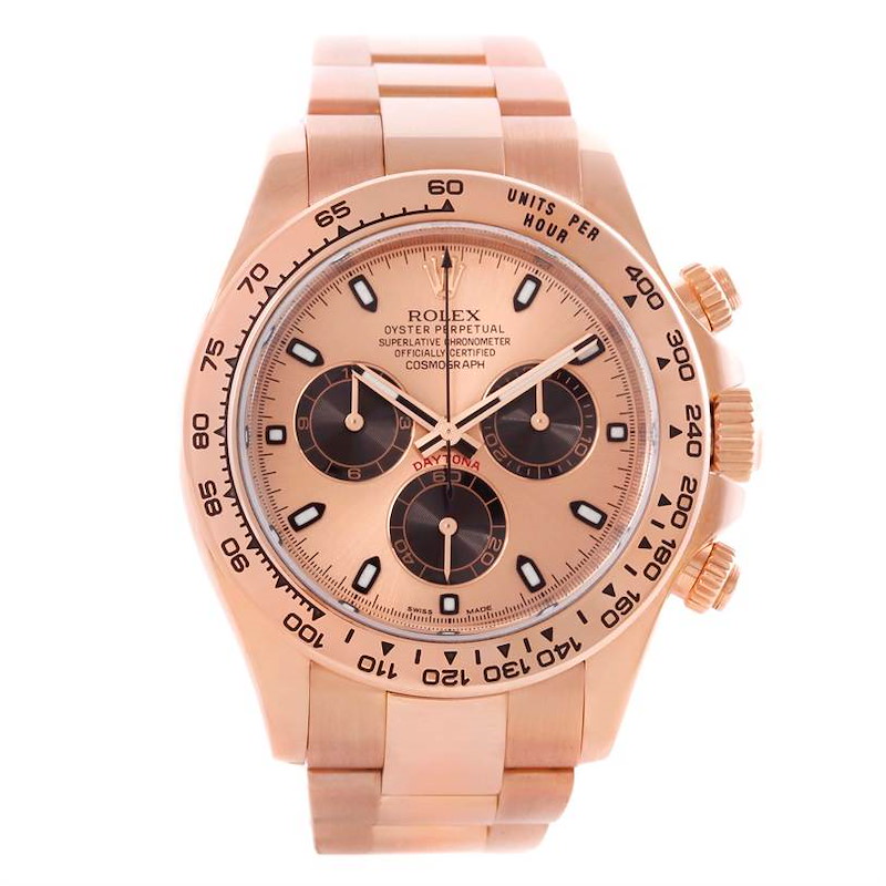 Rolex daytona everose gold price sale