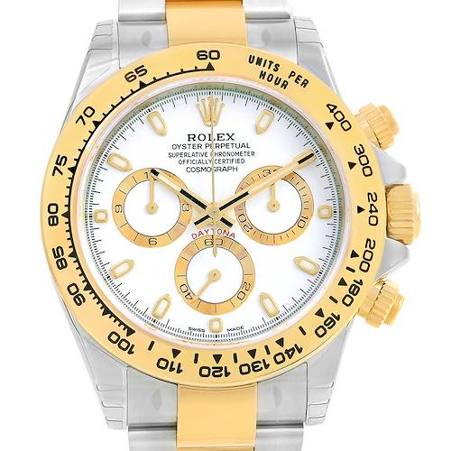 Photo of Rolex Cosmograph Daytona 18K Steel Yellow Gold Watch 116503 Unworn