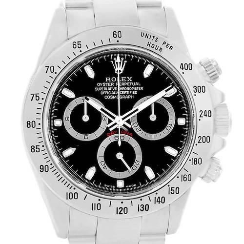 Photo of Rolex Cosmograph Daytona 40mm Black Dial Chronograph Mens Watch 116520
