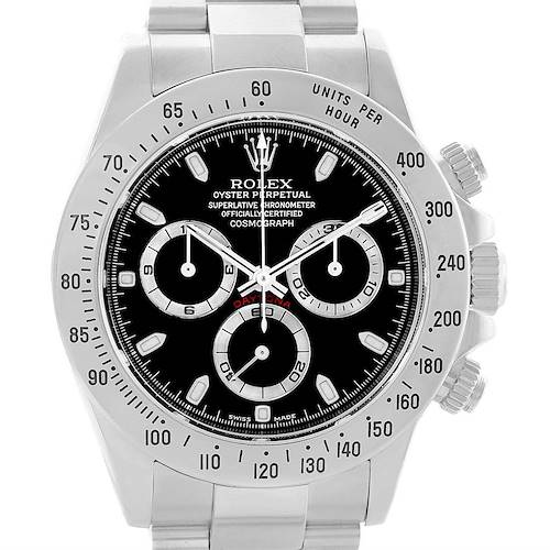 Photo of Rolex Cosmograph Daytona Chronograph Stainless Steel Mens Watch 116520