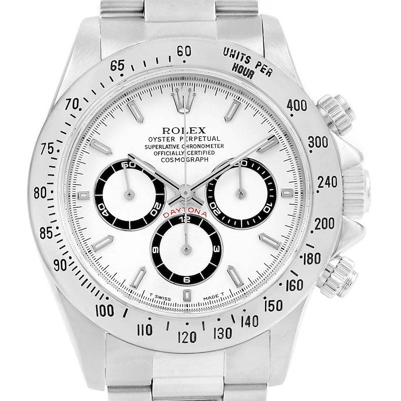 Rolex Cosmograph Daytona Zenith Movement Watch 16520 SwissWatchExpo