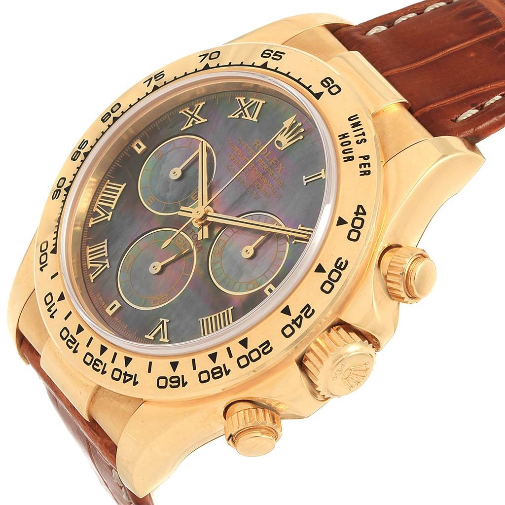 rolex mother of pearl men's watch