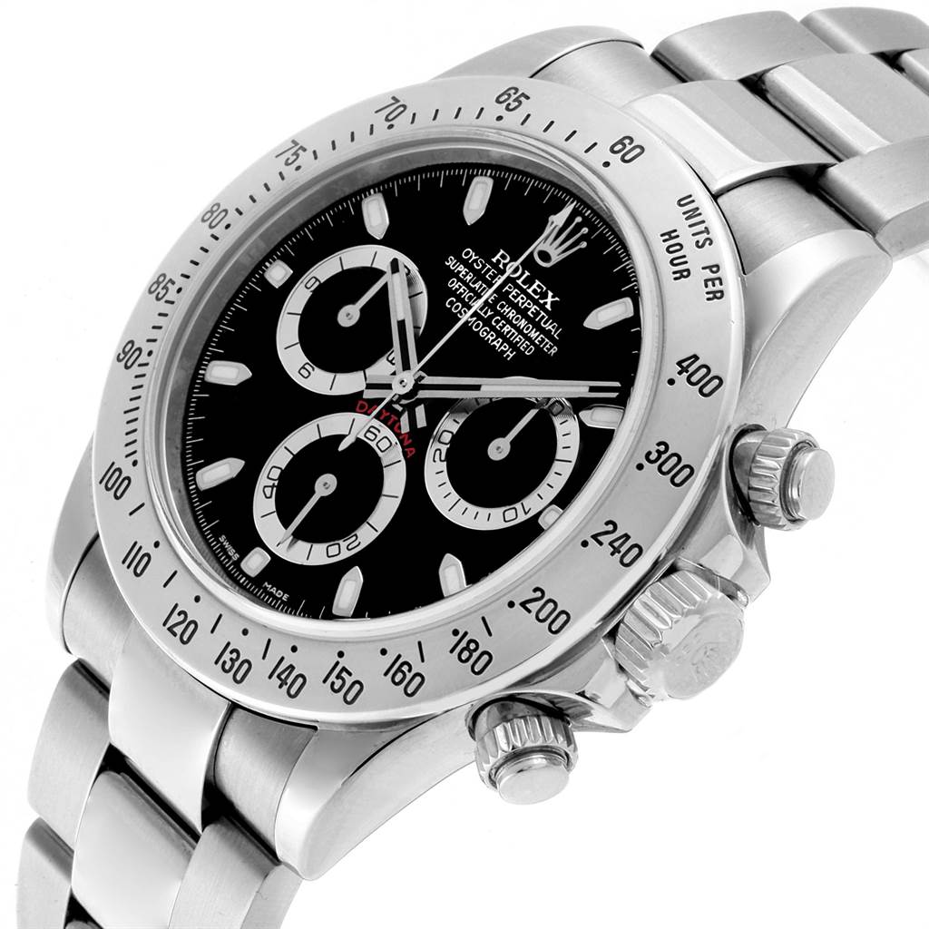 rolex daytona chronograph black