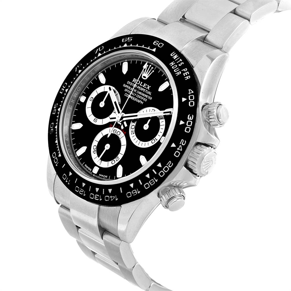 rolex daytona chronograph black