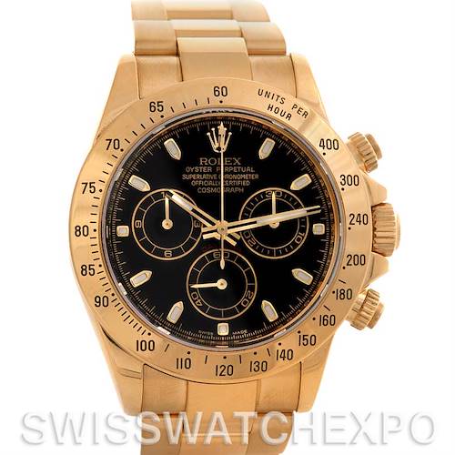 Photo of Rolex Cosmograph Daytona 18K Y Gold 116528 Box/Papers
