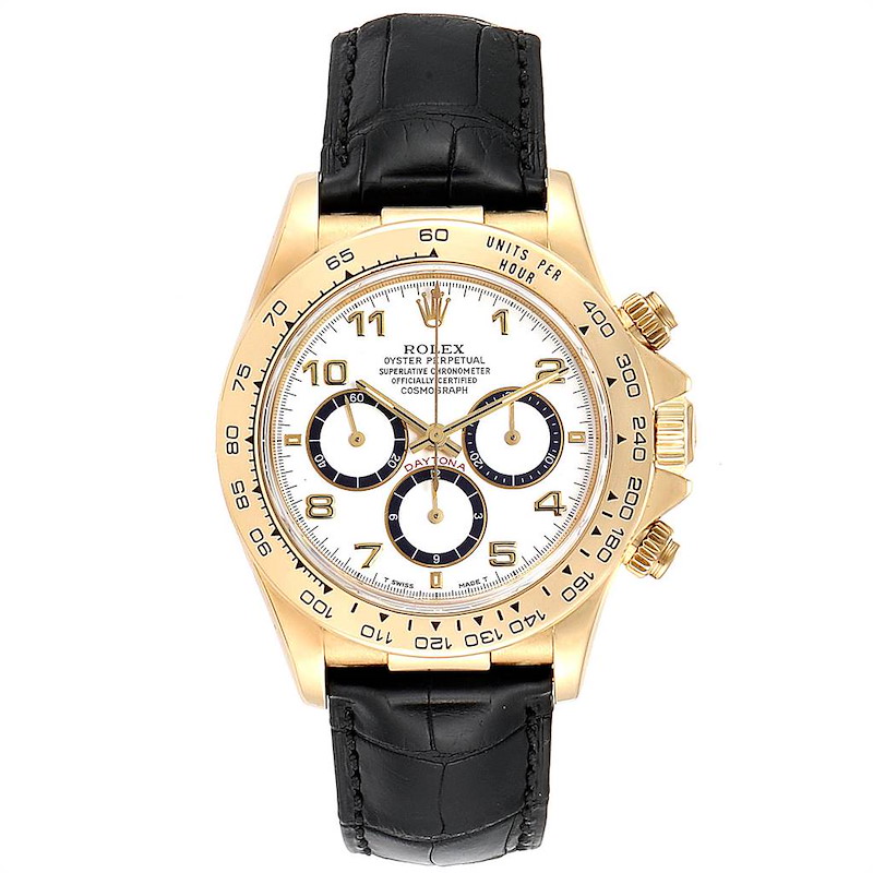 Rolex Daytona Yellow Gold 16518 | Stock 25883 | SwissWatchExpo