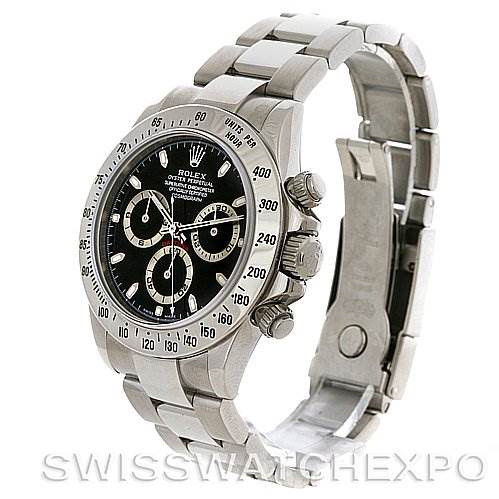 Rolex Preowned Cosmograph Daytona SS Mens Watch 116520 With Box SwissWatchExpo