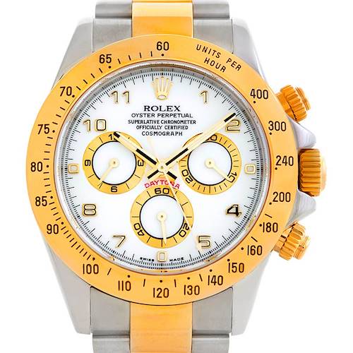 Photo of Rolex Cosmograph Daytona Steel and Gold Mens Watch 116523