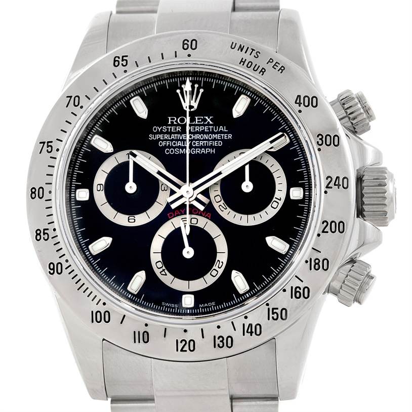 Rolex Cosmograph Daytona Steel Mens Watch 116520 | SwissWatchExpo