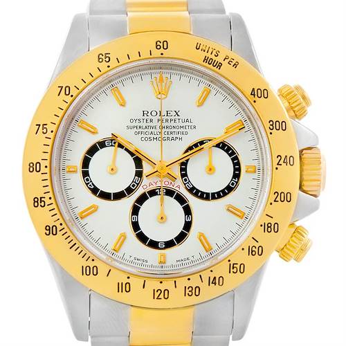Photo of Rolex Cosmograph Daytona Steel and Gold Mens Watch 16523