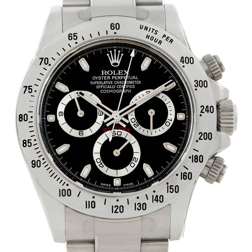 Rolex Cosmograph Daytona Steel Mens Watch 116520 | SwissWatchExpo