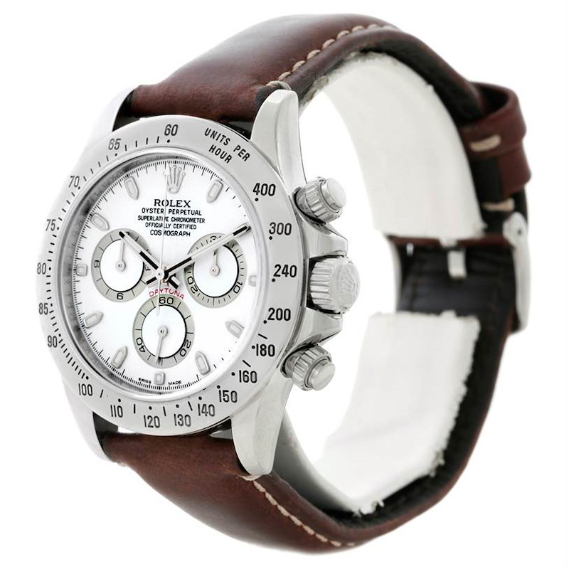 Rolex Cosmograph Daytona Steel Mens Watch 116520 SwissWatchExpo