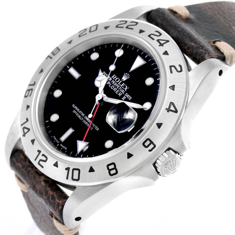 rolex explorer ii 16570 strap