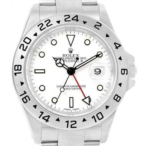 Photo of Rolex Explorer II White Dial 40mm Automatic Mens Watch 16570