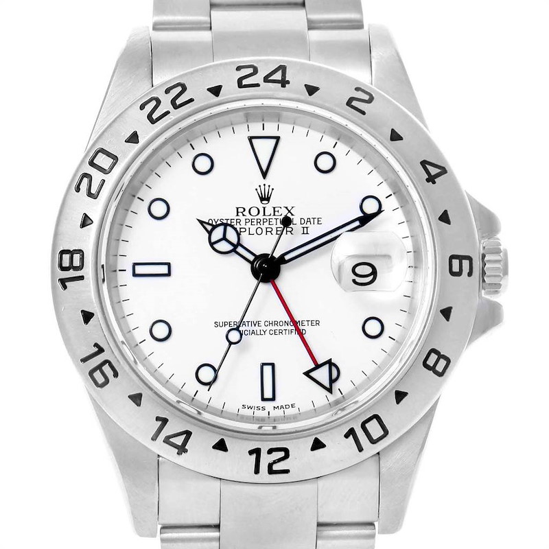 white dial explorer 2