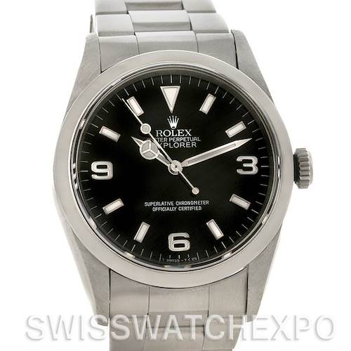 Photo of Rolex Explorer I Mens Steel Watch 14270