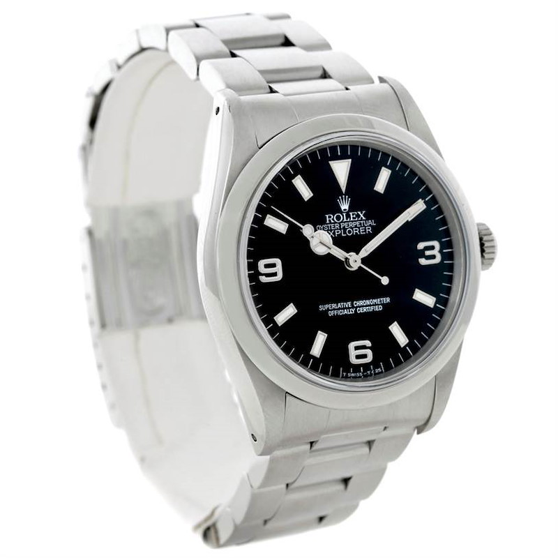 Rolex Explorer Stainless Steel 14270 Stock 8501 SwissWatchExpo