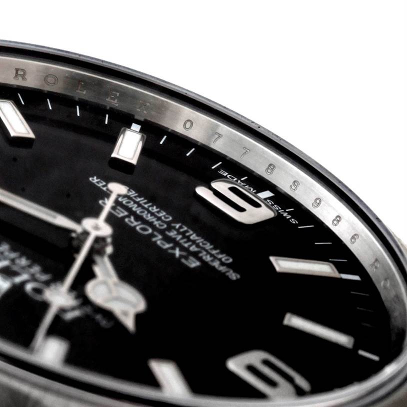 Rolex Explorer I Stainless Steel Mens Watch 214270 | SwissWatchExpo