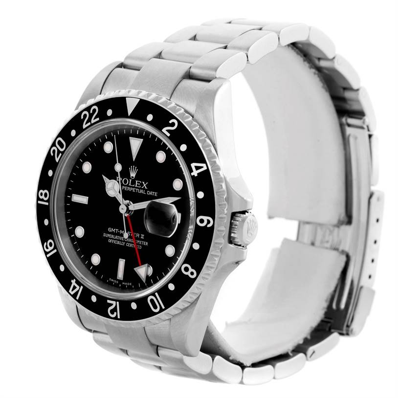 rolex gmt master 2 black bezel