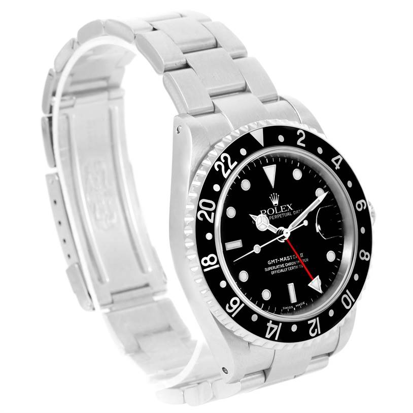 rolex gmt master 2 black bezel