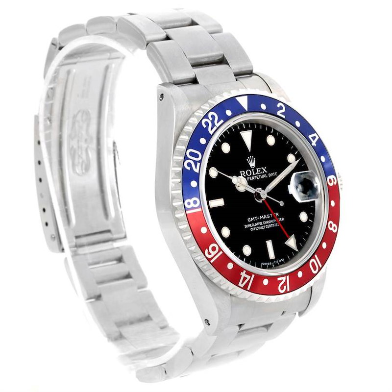 Rolex GMT Master Blue Red Pepsi Bezel Mens Watch 16700 Unworn SwissWatchExpo