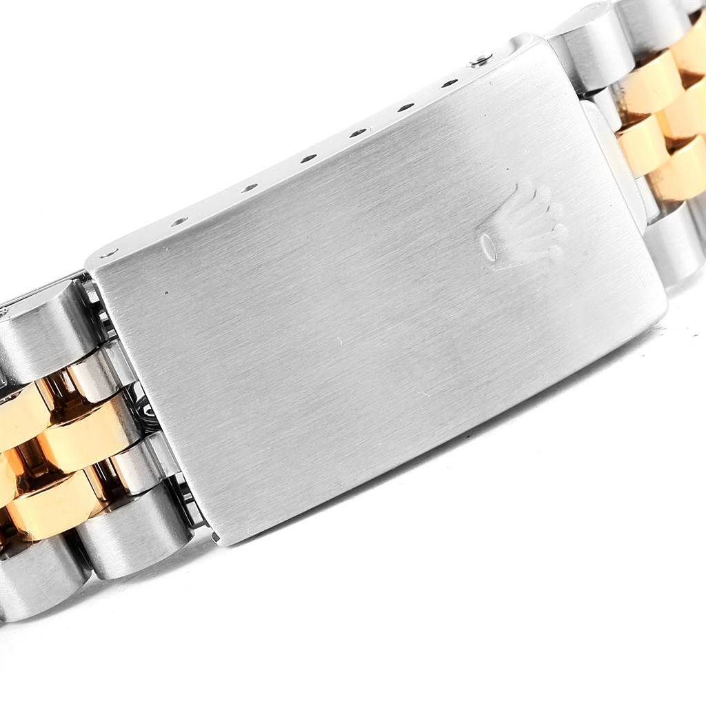 The image shows the clasp and part of the bracelet of a Rolex GMT-Master 16713 Men's Stainless Steel Black Dial 16713 Men's Stainless Steel Black Dial watch.