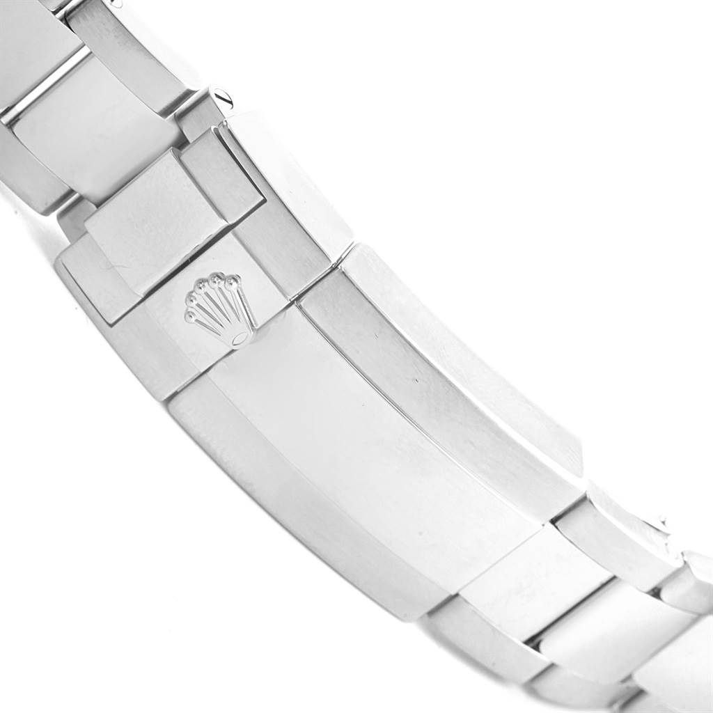 The image shows the clasp and part of the bracelet of a Rolex GMT-Master 116710 Men's Stainless Steel Black Dial 116710 Men's Stainless Steel Black Dial watch.