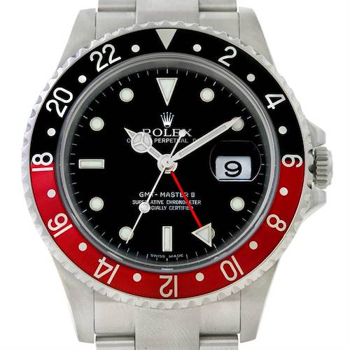 Photo of Rolex Rolex GMT Master II Mens Steel 16710 Watch