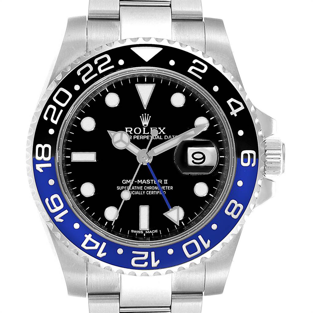 Rolex GMT Master Blue Black Bezel Watch Box Card | SwissWatchExpo