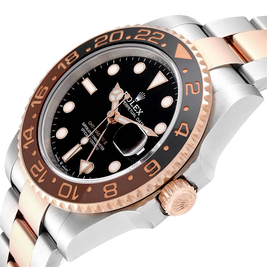 Rolex GMT Master II Steel Everose Gold Mens Watch 126711 Unworn ...