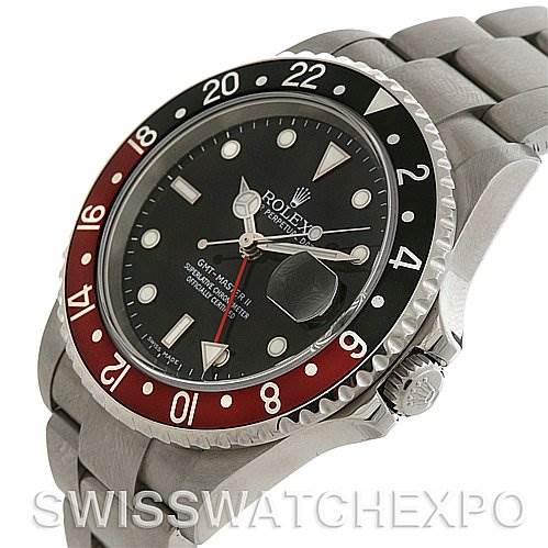 チェリーページ Rolex 16710 GMT MASTER II RED BLUE PEPSI BEZEL P SERIAL LUG